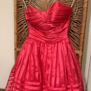 Betsy Johnson Hot Pink Strapless